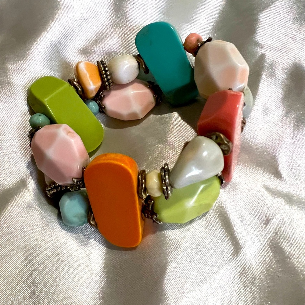 Chunky Colourful Bracelet - Picture 2 of 4